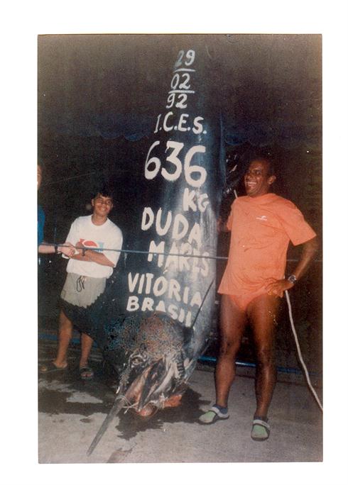 a 1402 lb 2 oz IGFA World Record Atlantic Blue Marlin