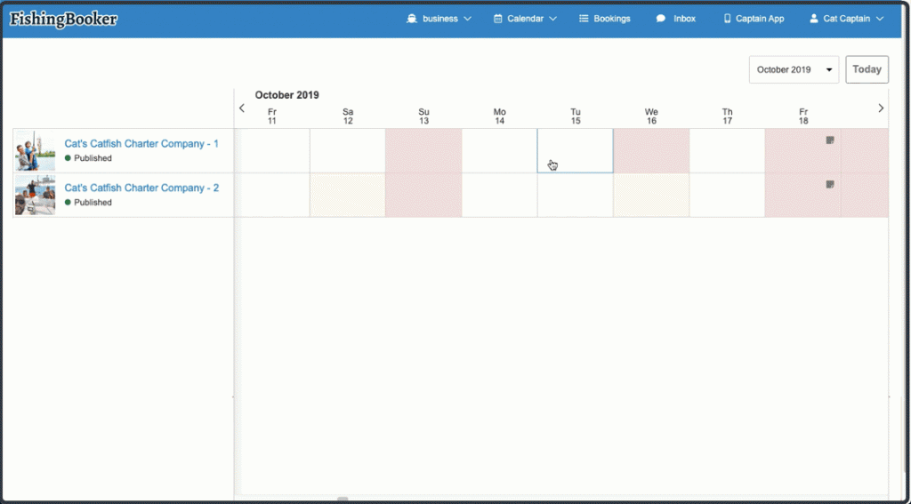 Multicalendar update gif