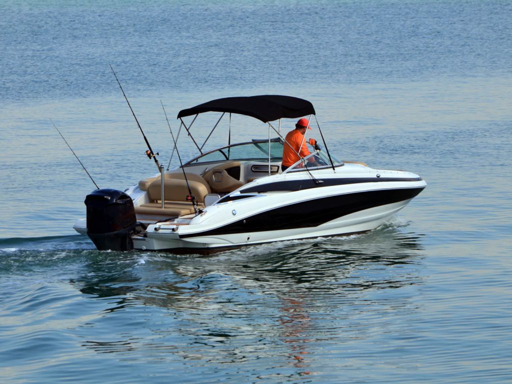 A fishing boat on the water