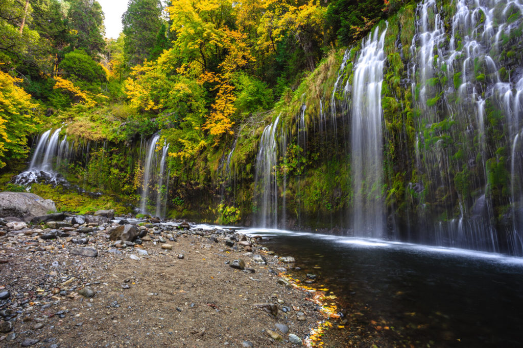 Mossbrae Falls near Dunsmuir, Northern California