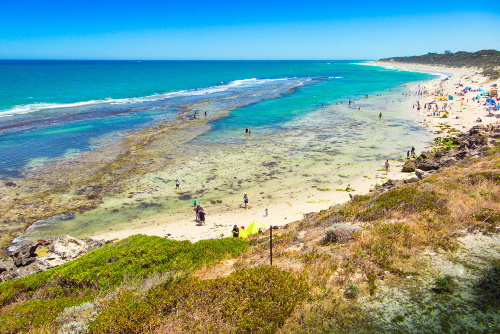 Yanchep Lagoon, one of the most popular fishing spots near Perth