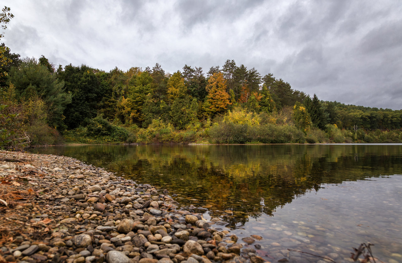 Wachusett Reservoir in Massachusetts