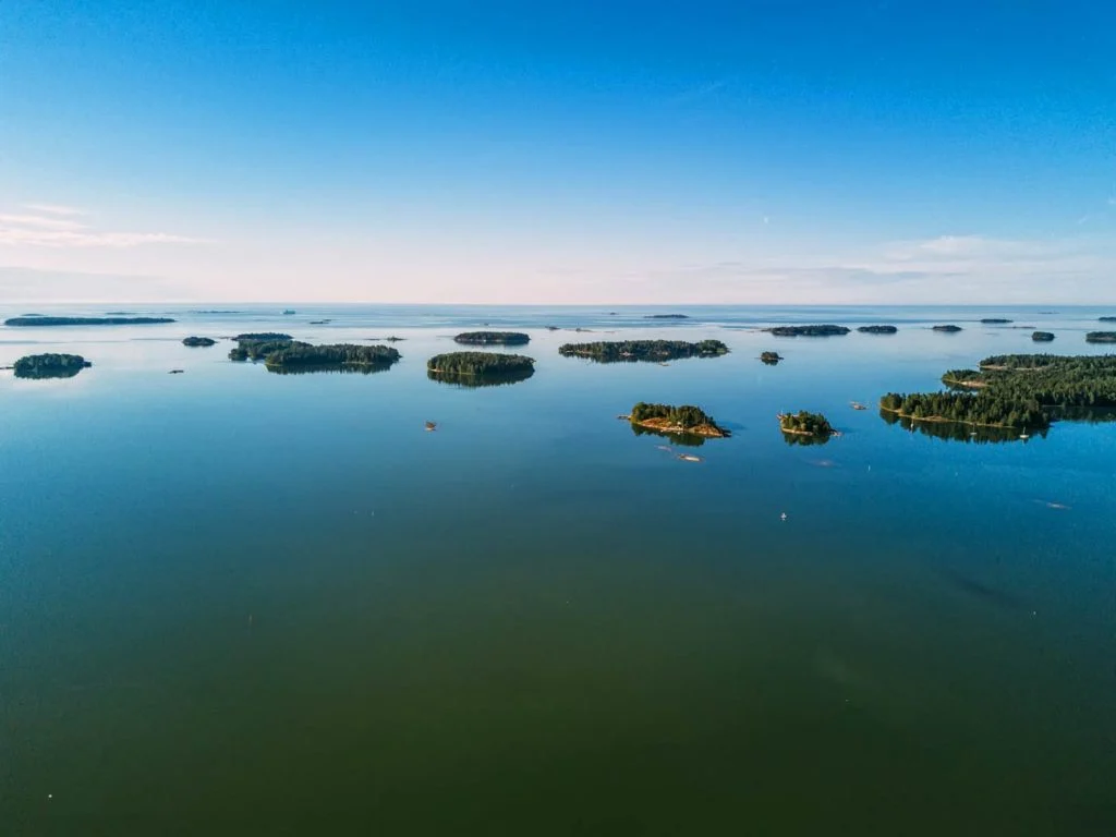 Schwedische Inseln in der Ostsee.